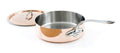 Mauviel M&heritage 150s 5.8-Quart Copper Saute Pan