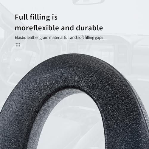 KIFIDAN 2PCS Car Seat Gap Filler,Flexible Seat Gap Organizer Between Seats for Tightly Filling Seat Gaps,Universal Car Side Seat Gap Filler Interior Car Accessories for Women & Men