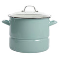Kenmore Broadway Stainless Steel 16 Quart Steamer Stock Pot with Insert and Lid