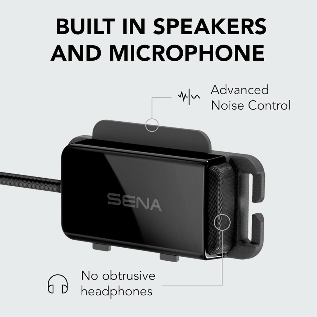 Sena R2 EVO Road Cycling Bluetooth Helmet Integrated Mesh Intercom System, Sena pi Universal Bluetooth Intercom Headset Fits Most Cycling and Multi-Sport Helmets