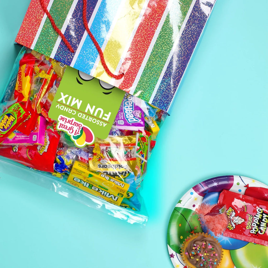 Candy Mix Assorted - Easter Candies Bulk - 4 Pounds - Pinata Stuffers - Fun Size Candies for Kids