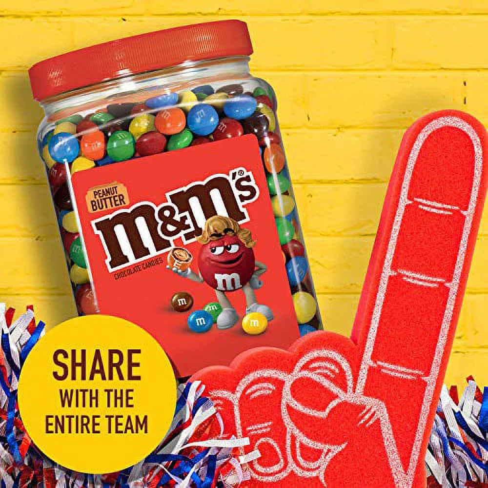 M&M's Chocolate Peanut Butter Candies, 55 Ounce BAG