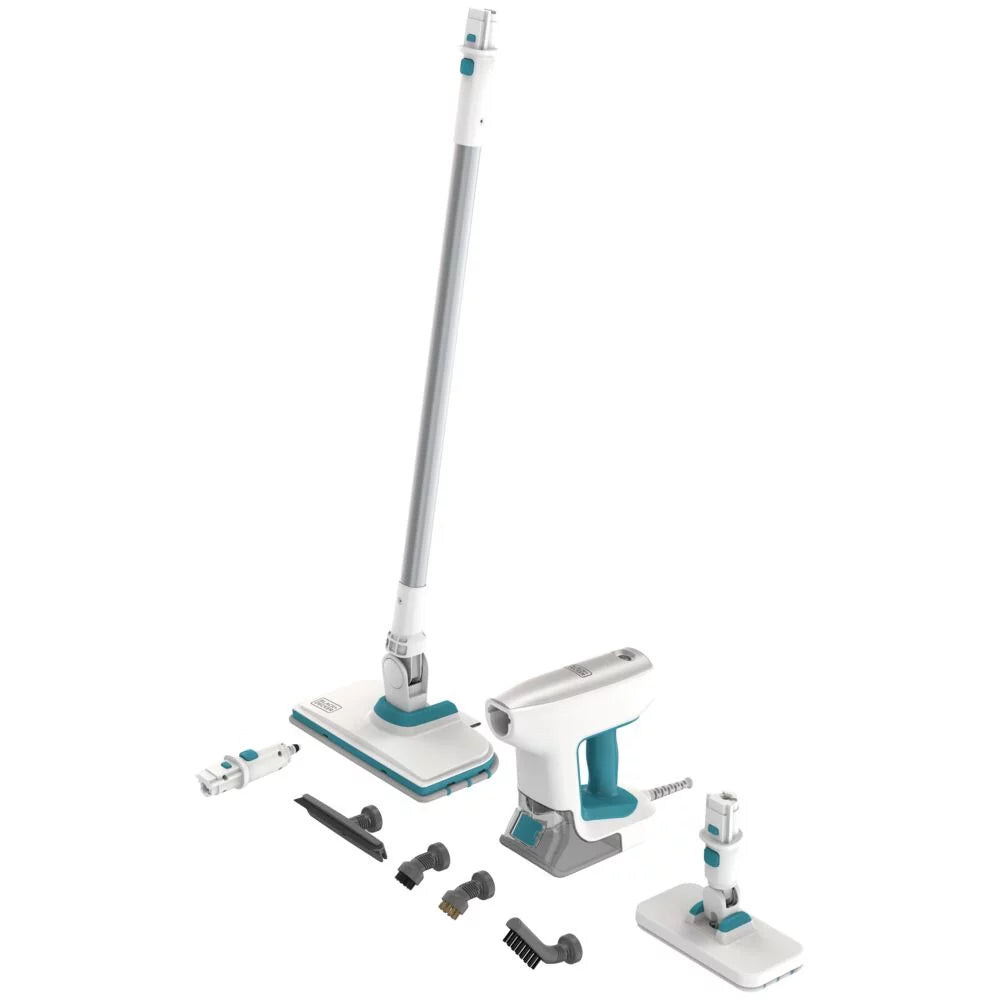 BLACK+DECKER Steam Cleaning Multipurpose System with 6 Attachments