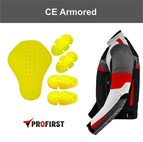 PROFIRST Motorcycle Jacket Men's Riding Textile Racing Motorbike Biker CE Armored Waterproof Jackets