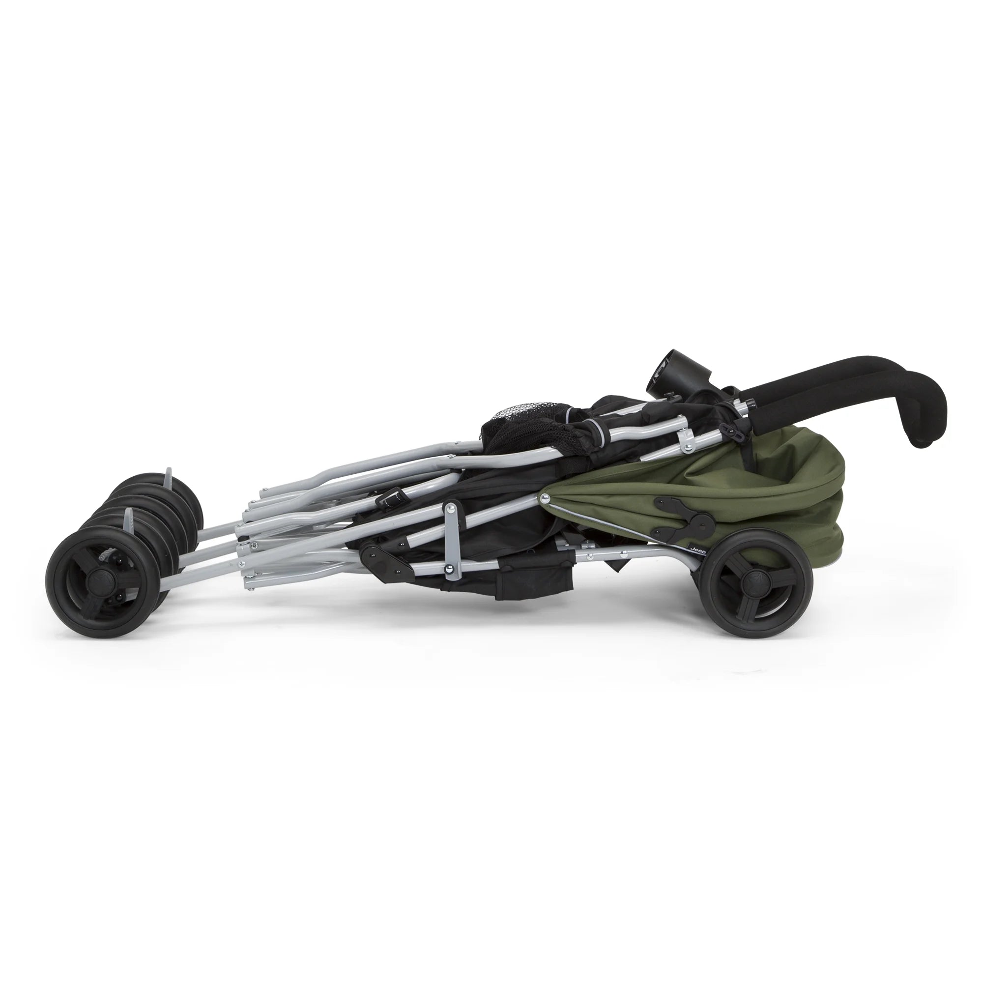 Jeep TurboGlyde Plus Side by Side Double by Delta Children, Olive Green