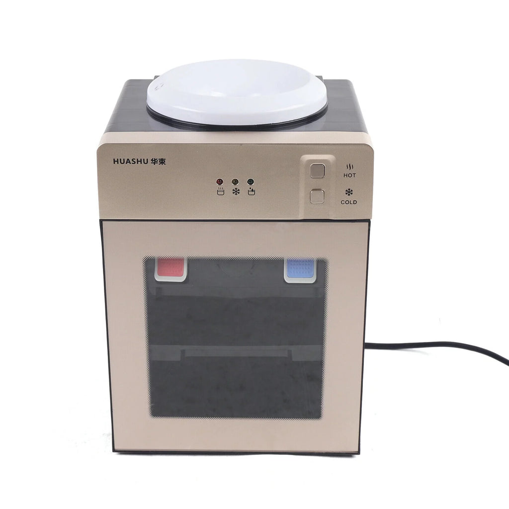 5 Gallon Top Loading Countertop Water Cooler Dispenser Cold Hot Water Dispenser