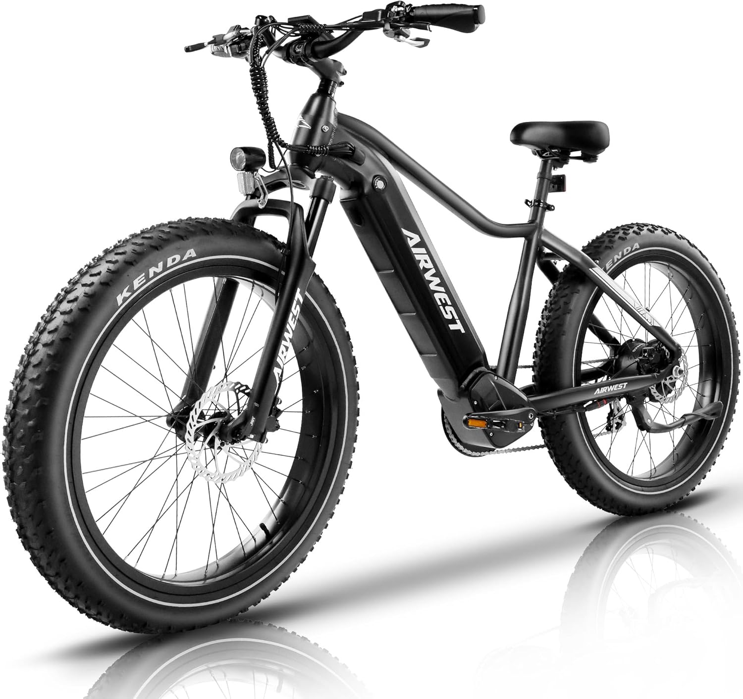 Electric Bike for Adults 750W Electric Bike BAFANG Motor, 26" Ebikes for Adults, 48V 15AH LG Battery, 28MPH Fat Tire Electric Bicycle, Shimanio 7 Speed, 50Mile Electric Mountain Bike