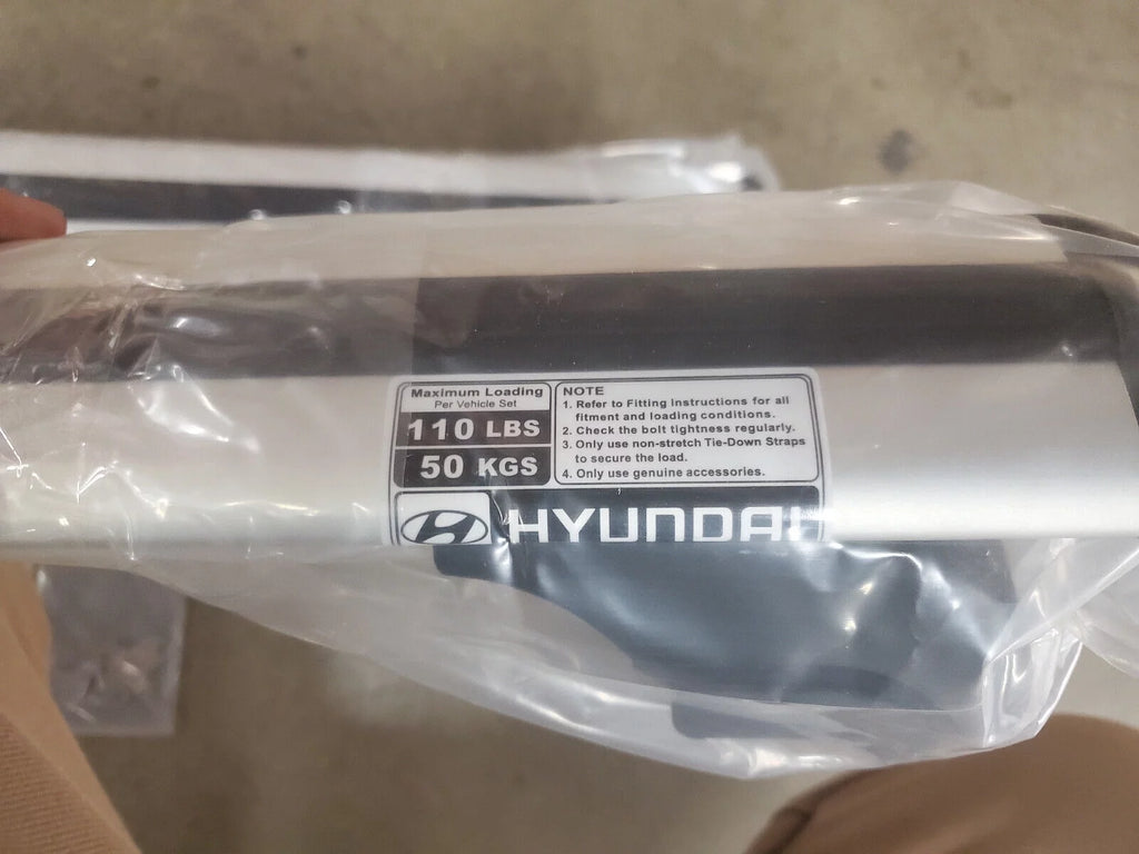 Roof Rack Cross Bars For 2013-2018 Hyundai Santa Fe w/ Existing Roof Rails 38843