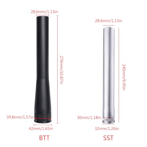 GRABLOOM Mountain Bicycles Front Fork Head Tube Shock Absorption Bikes Front Fork Head Tube Oil Fork Repair Fitting Aluminum Alloys Front Fork Extension Head Tube Shock Absorption