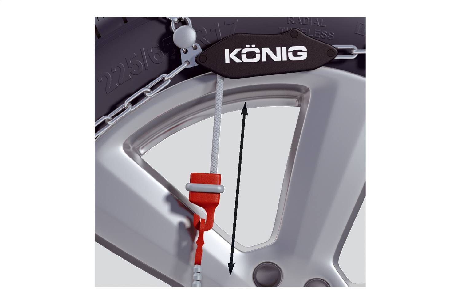 Konig Distribution 2004705245 Konig XG-12 Pro; Size 245