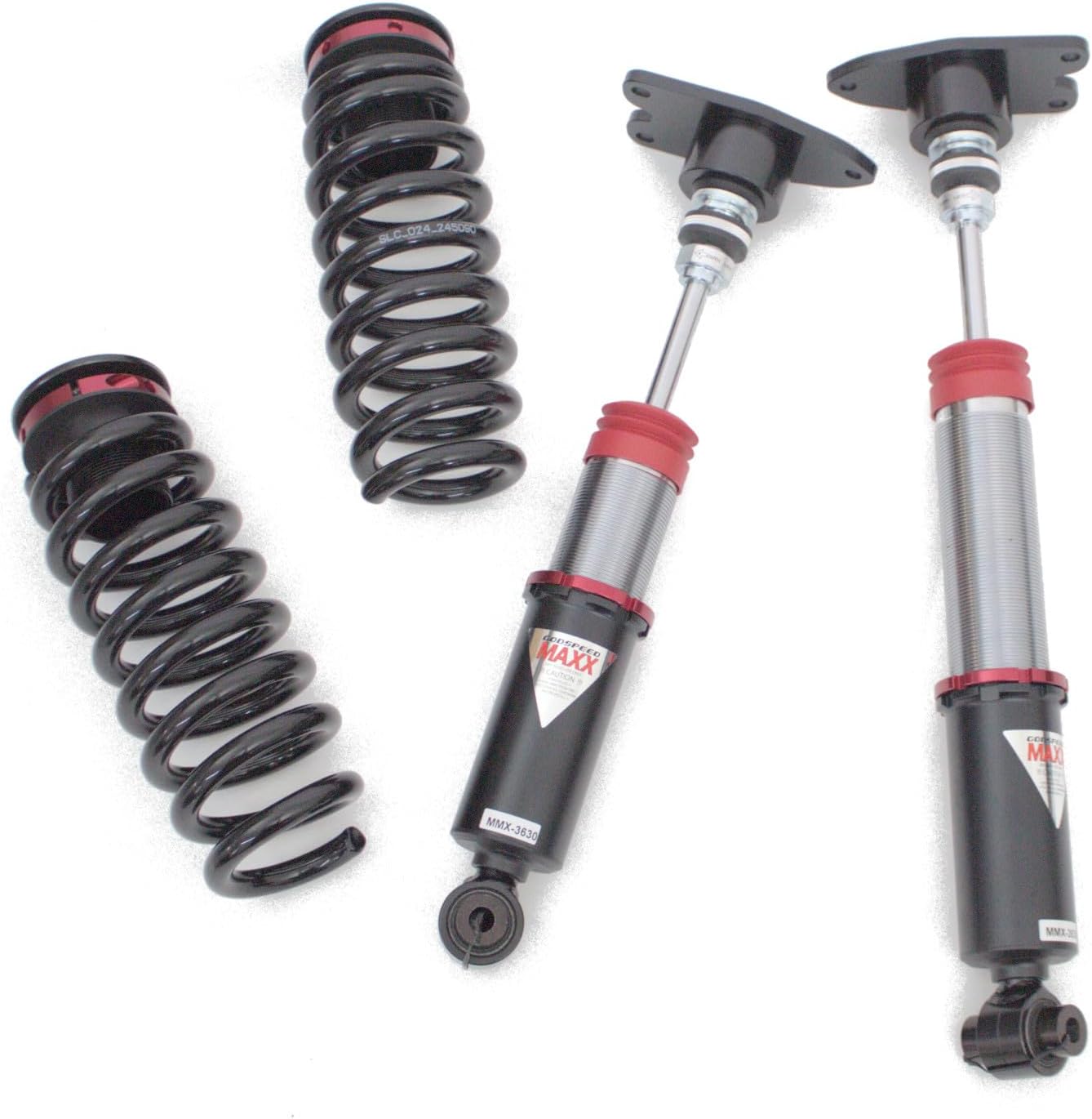 Godspeed MMX2320-AWD-B MAXX Coilovers Lowering Kit, Fully Adjustable, Ride Height, 40 Damping Settings, compatible with BMW 3-Series xDrive (F30/F31/F34) 2013-15 (3-Studs)