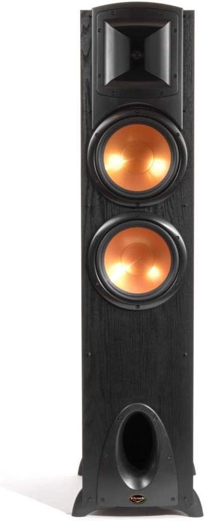 Klipsch Synergy Black Label F-300 Floorstanding Speaker with Dual 8" Woofers, Pair