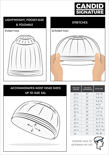 Breathable Cotton Stretchy Kufi for Men in Cool Designs - Helmet Liner