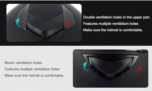 Motorcycle Bluetooth Modular Helmet Full Face Flip Up Anti-Fog Double Visor Helmet Built-in Dual Speaker with Microphone for Adult Men and Women DOT/ECE Approved