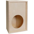 Parts Express PA Knock-Down Trapezoid Plywood Speaker Cabinet for 12x22 Driv 245-324