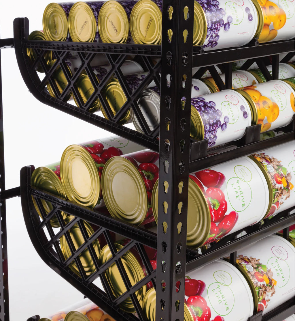 Shelf Reliance Pantry Organizer, Pantry Medium-Sized Can Food Storage Rotation System