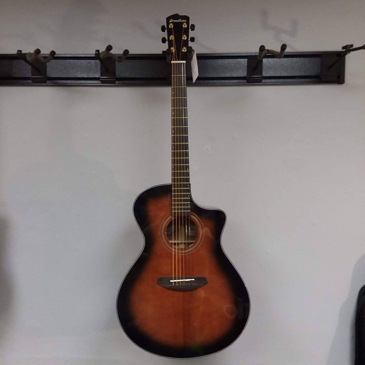 Breedlove Organic Performer Concerto CE Acoustic Electric Guitar Bourbon Burst
