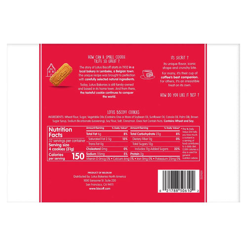 2 Pack| Lotus Biscoff Cookies, 8.8 oz, 4 Count