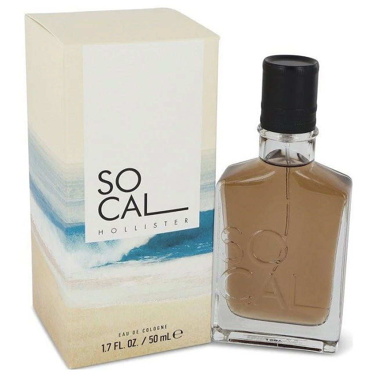 Hollister SoCal (2018) 1.7 oz / 50 ml Eau de Cologne (EDC) Men Cologne Spray