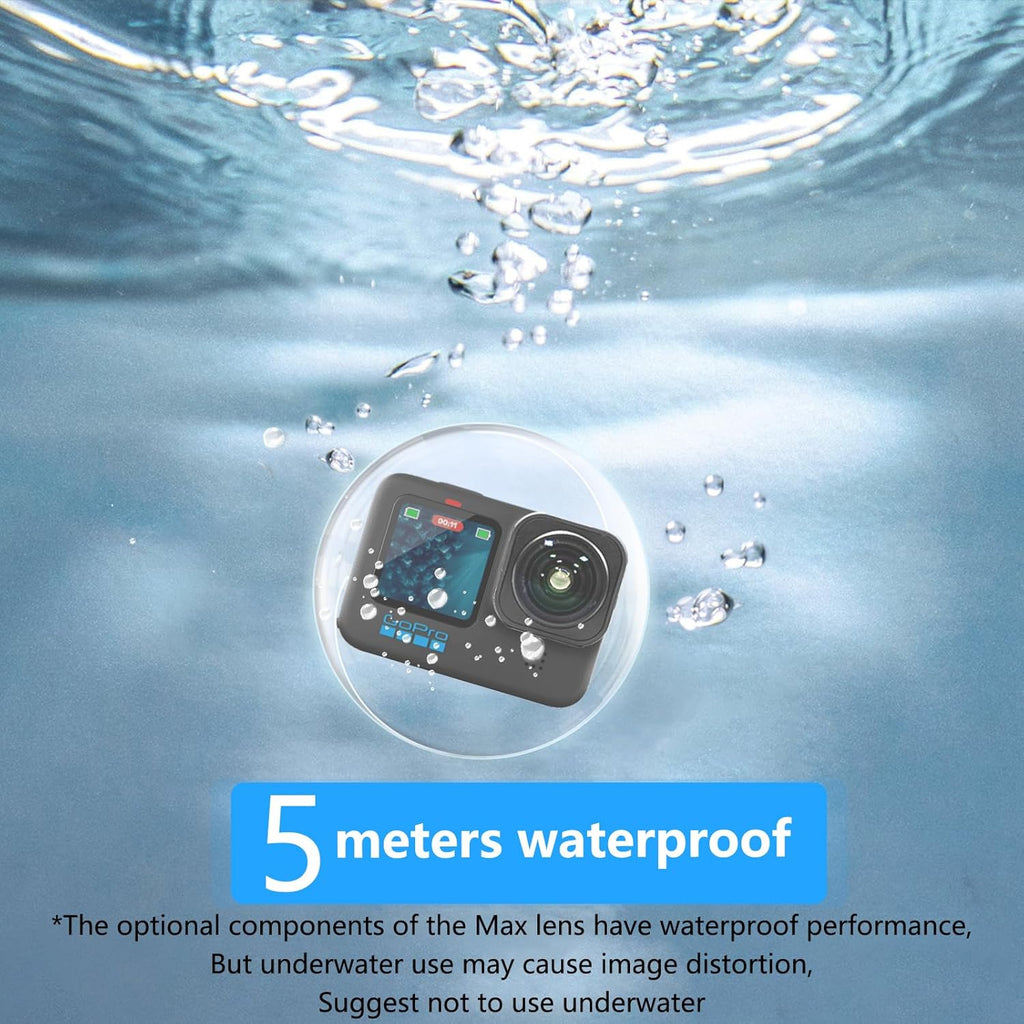 Max Lens mod Compatible with GoPro HERO9/10/11/12 Black -
