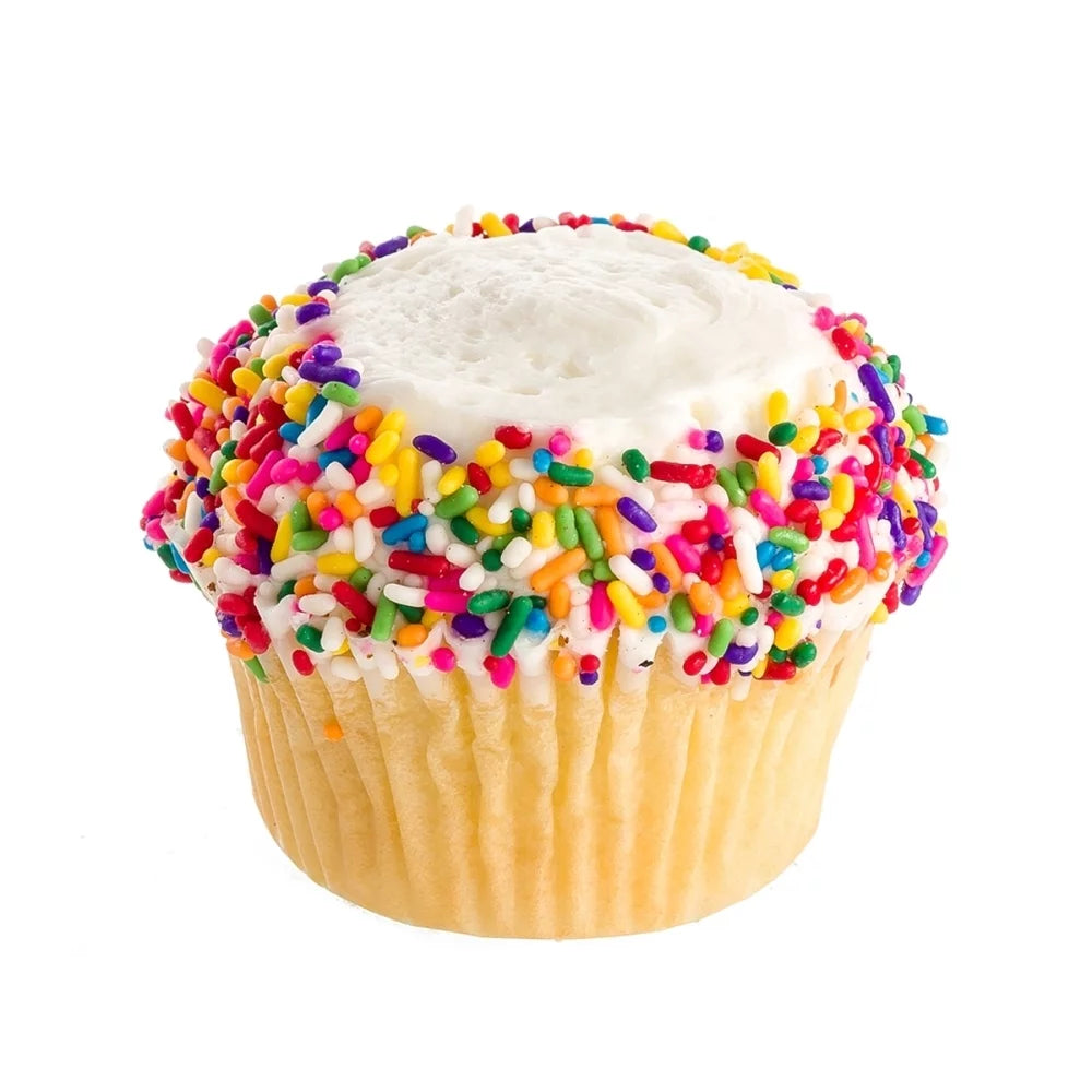 Dulcet Gift Baskets All Time Favorite Fresh Vanilla Sprinkle Cupcake