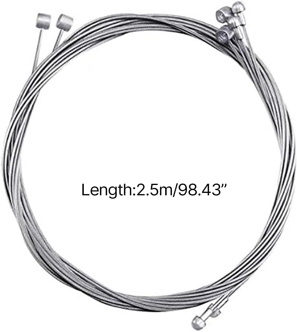 Bicycle Brake,Bike Accessories, Gear Cable Set, Gear Cable Rear Gear Cable Shifts Cable Set with Front Rear Part