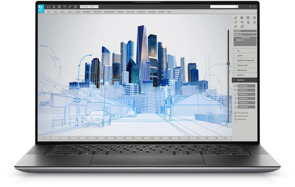 Restored Dell Precision 5000 5560 Workstation Laptop (2021) | 15.6" FHD+ | Core i9 - 512GB SSD - 64GB RAM - RTX A2000 | 8 Cores @ 5 GHz - 11th Gen CPU (Refurbished)