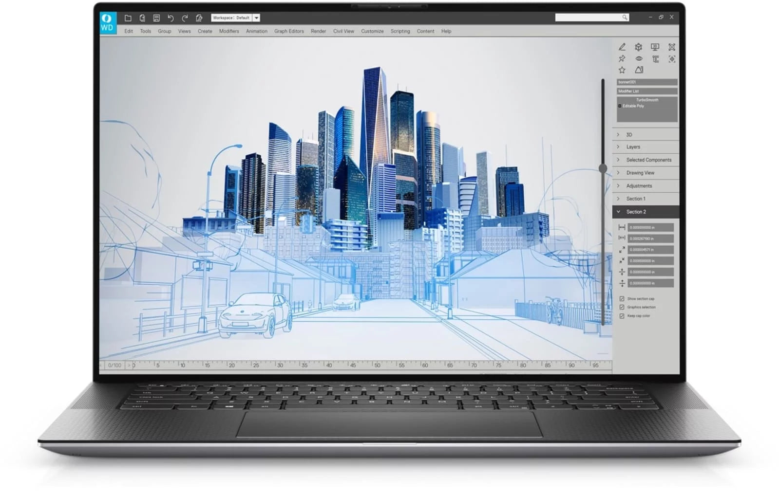 Restored Dell Precision 5000 5560 Workstation Laptop (2021) | 15.6" FHD+ | Core i9 - 512GB SSD - 64GB RAM - RTX A2000 | 8 Cores @ 5 GHz - 11th Gen CPU (Refurbished)