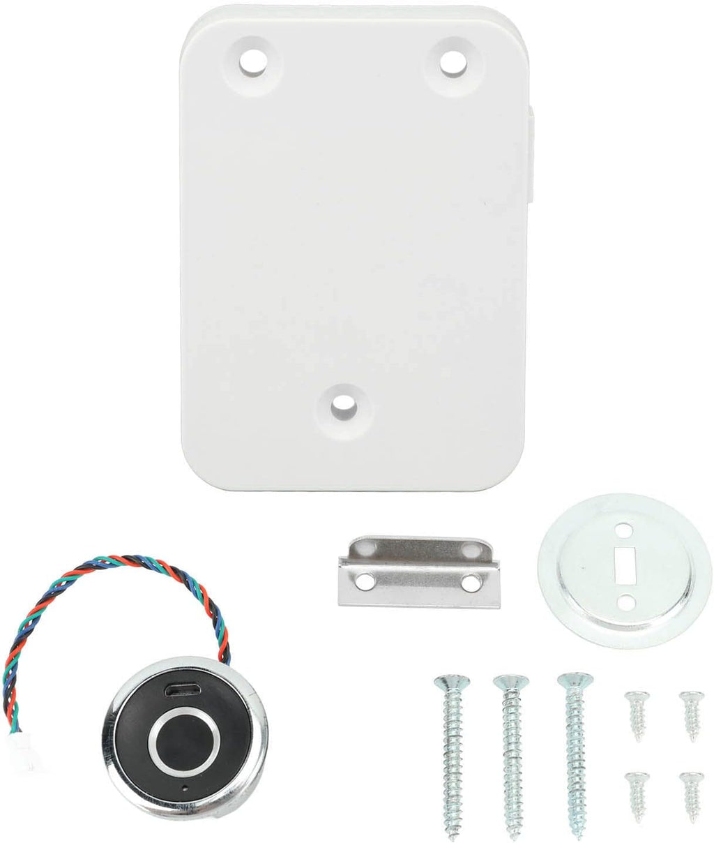 Smart Cabinet Lock, Drawer Wardrobe Lock, Fingerprint Cabinet Lock Child Safety Electric Smart Hidden File Cabinet Lock for Home, Slow Cookers