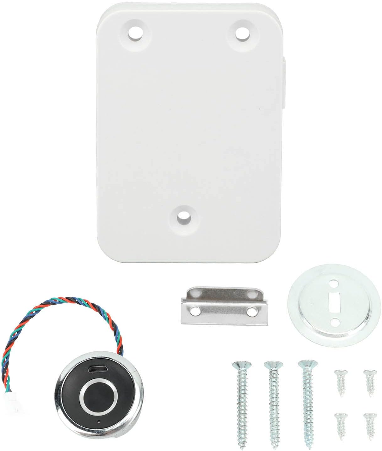 Smart Cabinet Lock, Drawer Wardrobe Lock, Fingerprint Cabinet Lock Child Safety Electric Smart Hidden File Cabinet Lock for Home, Slow Cookers