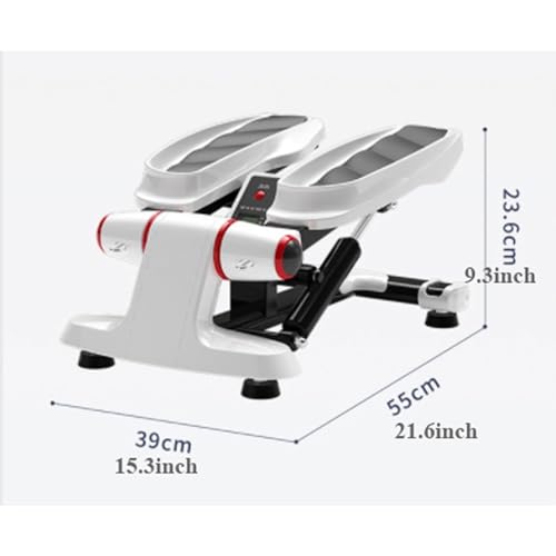 Exercise Bike Silent Under Desk Pedal Exerciser Step Machine for Home/Office Workout, Mini Exercise Training Machine for Arm/Leg Exercise Elderly Rehabilitation Under Desk Bike Pedal Exerciser