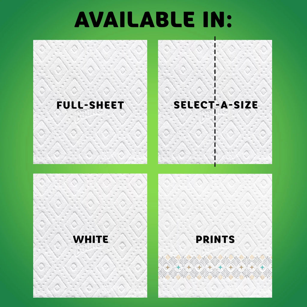 Bounty Select-A-Size Paper Towels, White, 12 Super Rolls