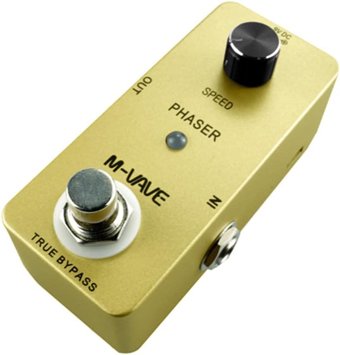 PHASER Analog Phase Guitar Effect Pedal Zinc Alloy Shell True Bypass Electric Guitar Effect Pedal