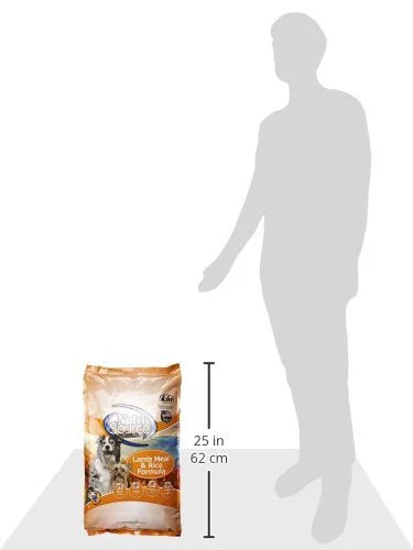 NutriSource Lamb Meal & Rice Formula Dry Dog Food, 18 lb