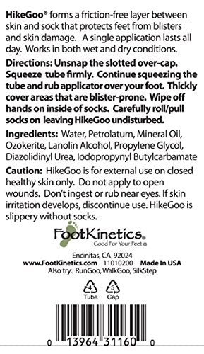 HikeGoo Blister Prevention Cream Specifically Formulated for Feet