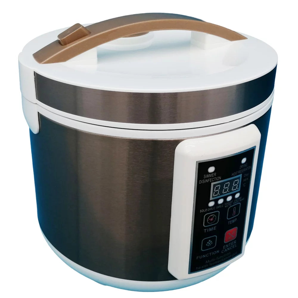 INTBUYING 5L/6L Multi-Functional Fermenter for Black Garlic Yogurt Enzyme Natto Wine Fermenting