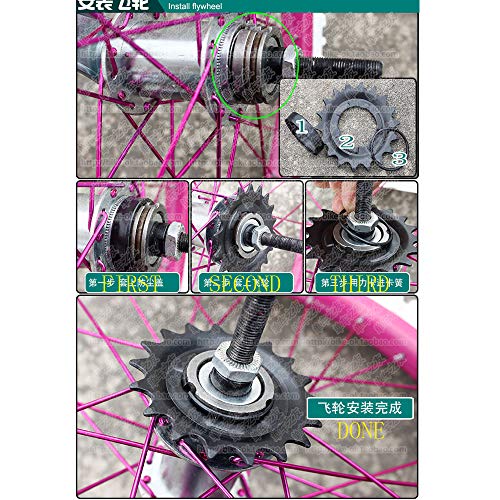 DONSP1986 Bicycle Coaster Brake Hub/Bike Brake Rear Hub