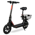 Hyper 36V Skute Commute 12" Seated Electric Scooter with Basket, 250W Motor, 13 Years+, Max Speed 15mph
