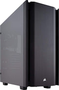 Corsair Obsidian Series 500D RGB SE Premium Mid-Tower Case, 3 RGB Fans, Smoked Tempered Glass, Aluminum Trim, Integrated Commander PRO fan and lighting controller (CC-9011139-WW)