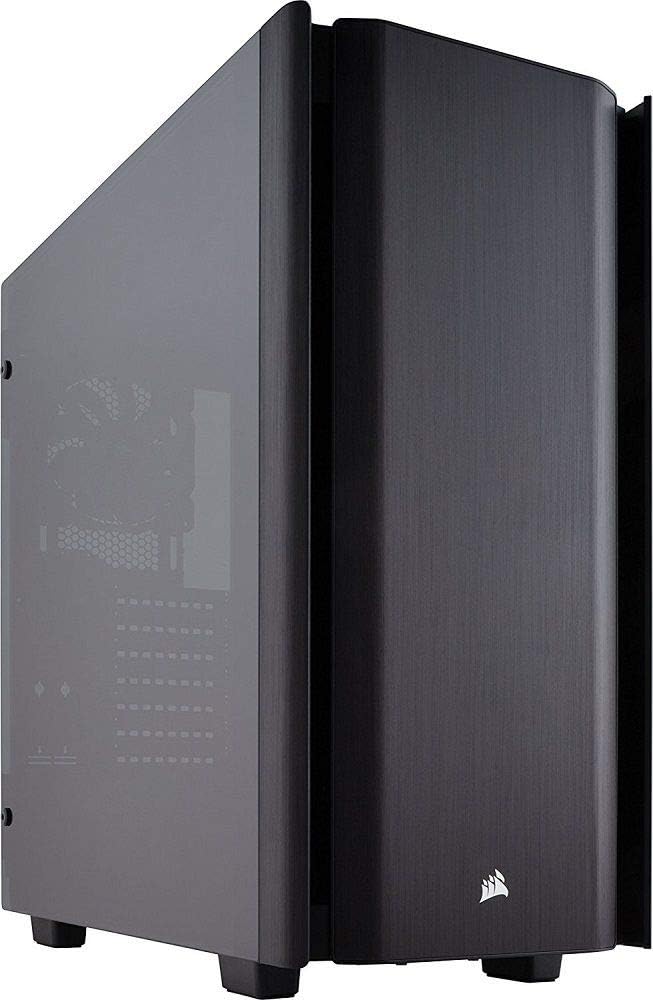 Corsair Obsidian Series 500D RGB SE Premium Mid-Tower Case, 3 RGB Fans, Smoked Tempered Glass, Aluminum Trim, Integrated Commander PRO fan and lighting controller (CC-9011139-WW)