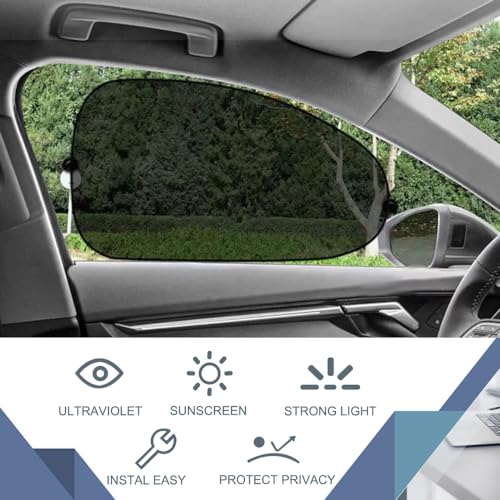 HEVLE Car Window Shades, Car Windshield Sun Shade, Car Sun Shade Effectively Block UV Rays and Harsh Sunlight Protection for Your Child, Universal Car Interior Accessories for Car Windows