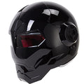 XINLIFE Motorcycle Helmet Full Face Predator Helmet Motorcycle, Personality Cool Flip Open Helmet Mask for Motorcycle, Scooter Or Club Parties and Cosplay Prop, DOT Certified