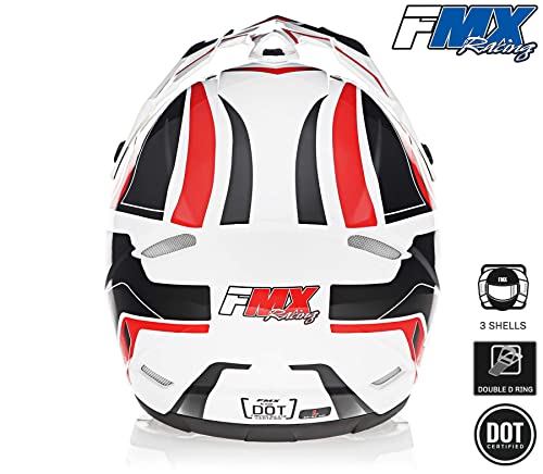FMX Motocross Dirt Bike Off-Road ATV Motorcycle DOT Approved Helmet