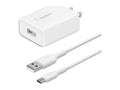 Belkin BOOST&uarr;CHARGE  USB-A Wall Charger 18W with Quick Charge 3.0 USB