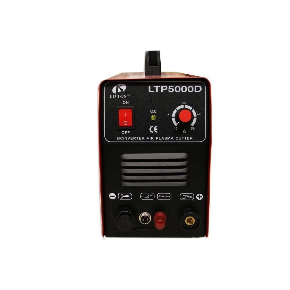 Lotos Ltp5000d Non-Touch Pilot Arc Plasma Cutter - 110/220VAC 1/2 inch