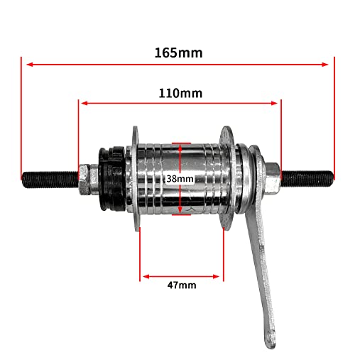 DONSP1986 Bicycle Coaster Brake Hub/Bike Brake Rear Hub