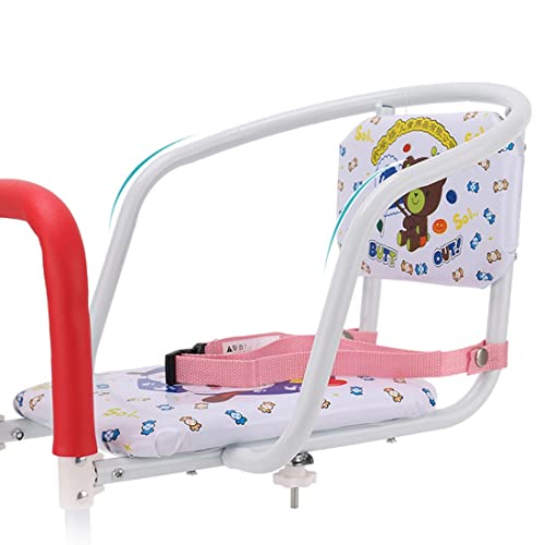 bike attachment for kids on adult bike bike seat for kids kid seat for adult bike Bicycle Child Seat Baby Safety Seat Rear Child Thickened Seat Cushion Chair Stool Big Child Bicycle Rear Seat Frame