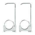 BATONECO 2.25''/2.5''/3''/4'' Inch Universal U Bolt Clamp On Exhaust Hanger-2PCS