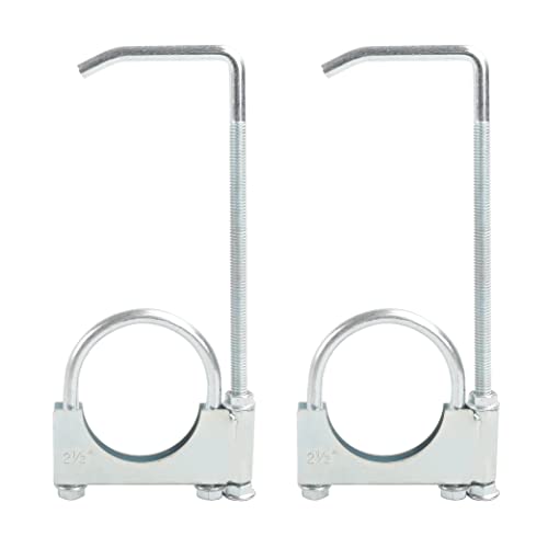 BATONECO 2.25''/2.5''/3''/4'' Inch Universal U Bolt Clamp On Exhaust Hanger-2PCS