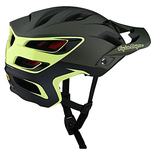 Troy Lee Designs A3 Proto Half Shell Mountain Bike Helmet W/MIPS - EPP EPS Premium Lightweight - All Mountain Enduro Gravel Trail Cycling MTB
